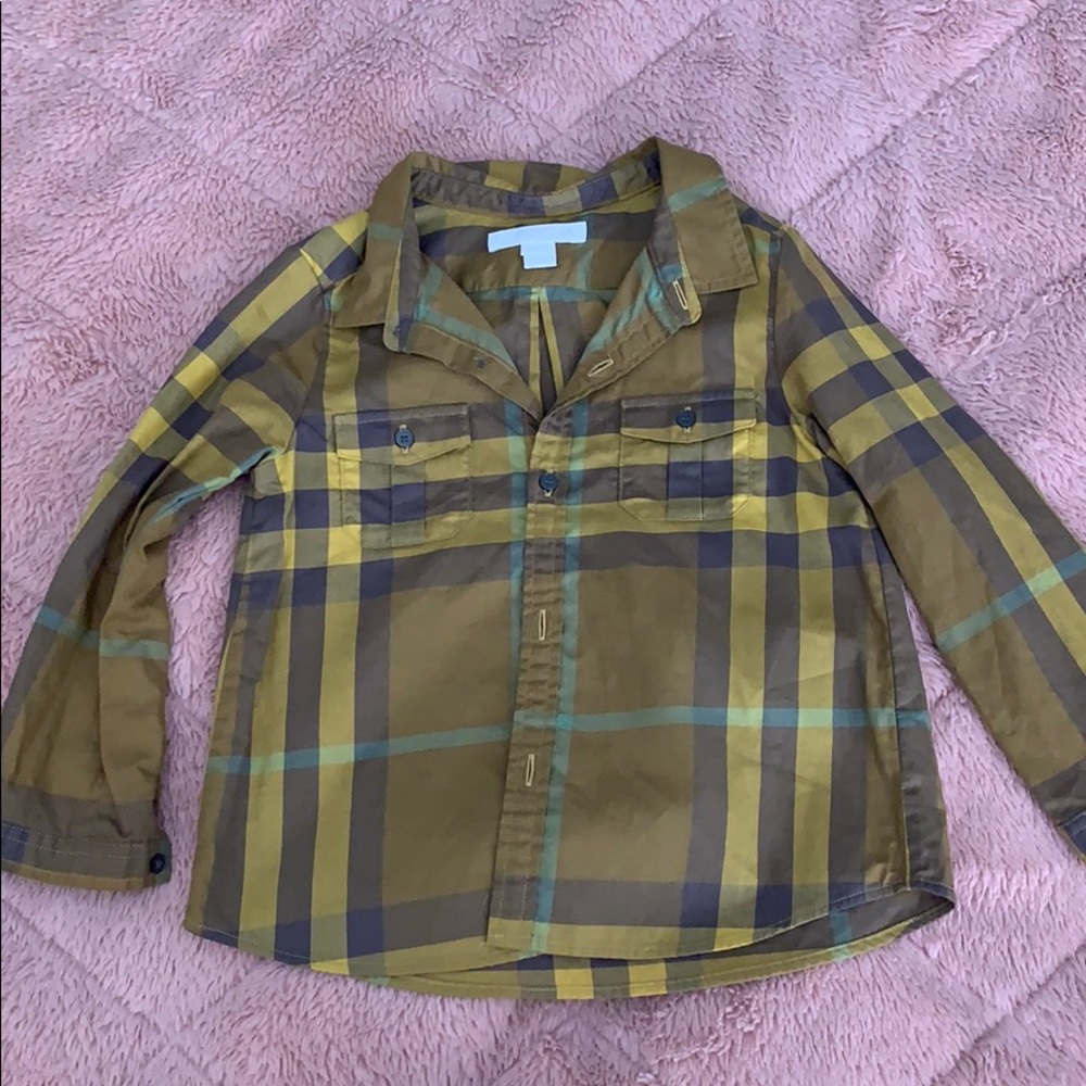 Toddler Boy Burberry Shirt